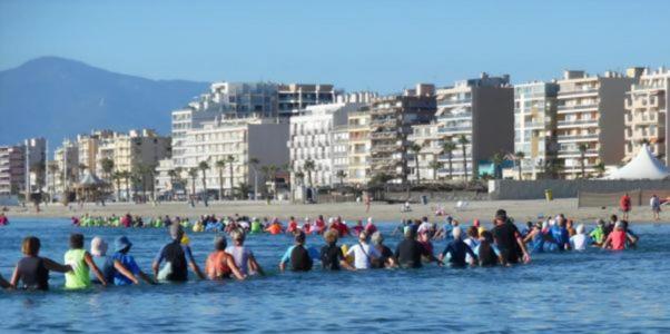 Canet Plage Appartement Vue Laterale Mer, 1 Chambre , Wifi, Climatisation, Parking Securise Couvert Εξωτερικό φωτογραφία
